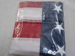 lot 119 image: 3 ft x 5 ft American Flag...