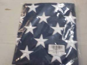 lot 120 image: 3 ft x 5 ft American Flag...
