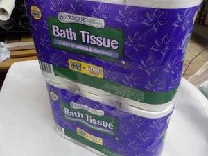 lot 126 image: 24 rolls Pasque 2 ply Toilet Bath T...