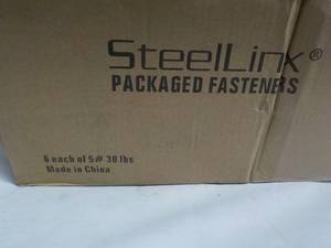 lot 131 image: 30 lbs. Steel Linx Packaged Fastene...