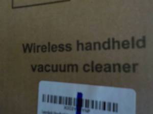 lot 138 image: Wireless Hand held Vacuum Cleaner...