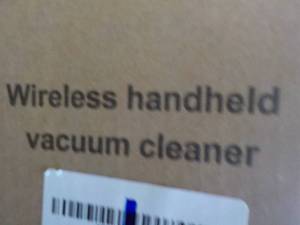lot 139 image: Wireless Hand held Vacuum Cleaner...