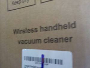 lot 140 image: Wireless Hand held Vacuum Cleaner...