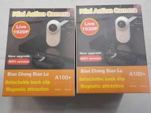 lot 161 image: 2 ct Mini Action Camera...