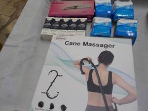 lot 189 image: Cane Massager, Liquid Collagen- pad...
