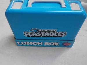 lot 195 image: Mr. Beast Feastables Lunch Box...