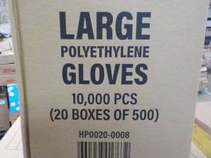 lot 206 image: 10,000 size Large Polyethylene Sing...