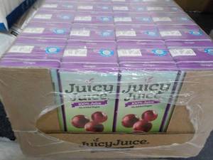 lot 220 image: 32 pack Grape Juicy Juice...