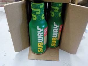 lot 241 image: 6 ct Subway 16 oz Creamy Italian Sa...