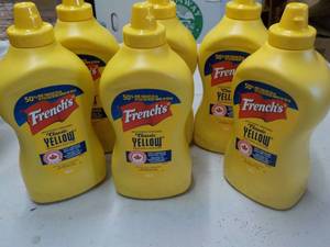 lot 243 image: 6 ct Frenchs Classic Yellow Mustad...