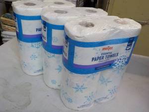 lot 265 image: 6 Rolls Meijer 2 Ply Paper Towels...