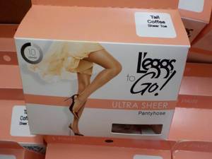 lot 283 image: Case of 36 Leggs to Go Size Tall  ...