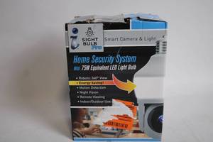 lot 8 image: iSight Bulb Pro Home Security System with LED Light Bulb