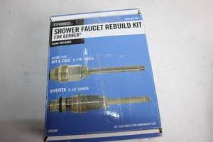 lot 13 image: Gerber Shower Faucet Rebuild Kit with Diverter Valve