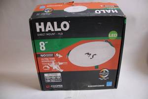 lot 45 image: Halo 8-Inch LED Direct Mount Ultra Thin Downlight