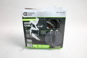 lot A-49 image: Commercial Electric 15ft Ultra High Speed HDMI Cable