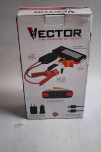 lot 50 image: Vector Portable Power Bank with Smart Controller and Metal Clamps