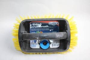 lot 62 image: Unger 4-Sided Scrub Brush with Lock-On Thread System