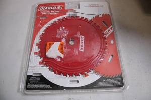 lot 67 image: Diablo 8 14 40-Tooth Circular Saw Blade