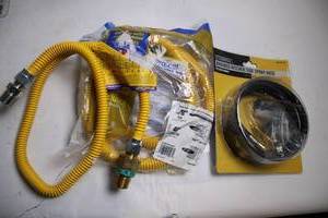 lot 86 image: Pro-Grade Range and Kitchen Side Spray Hose Set