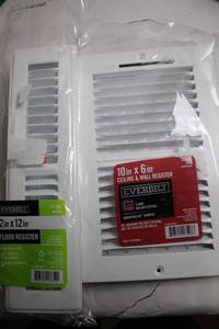 lot 141 image: Everbilt Ceiling, Wall and Floor Register Set