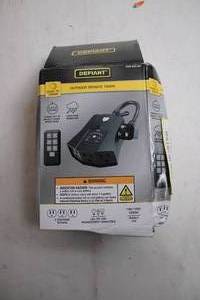 lot 187 image: Defiant Outdoor Remote Timer Weather Resistant