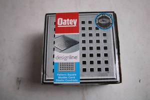 lot 189 image: Oatey Designline Square Shower Drain Kit