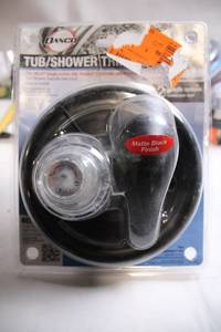 lot 194 image: Danco TubShower Trim Kit with Matte Black Finish