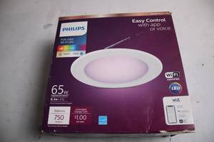 lot 233 image: Philips Smart Wi-Fi LED Downlight - 8.3W LED, 750 Lumens