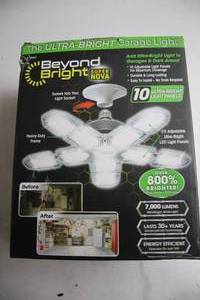 lot 234 image: Beyond Bright Garage Light Ultra-Bright LED System