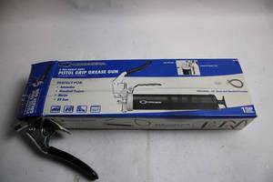 lot 236 image: Core Gear Pistol Grip Grease Gun with 18 Hose and Coupler