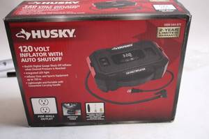 lot 248 image: Husky 120 Volt Inflator with Auto Shutoff