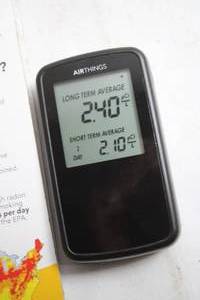 lot 259 image: Airthings Digital Radon Detector with Display