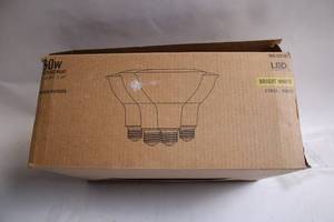 lot 264 image: 4 Pack PAR38 LED Bright White Flood Light Bulbs