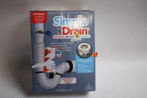 lot 290 image: SimpleDrain Universal Drain Trap Kit