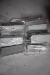 lot 296 image: Set of 8 White Replacement Filters in Original Packaging