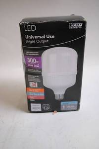 lot 298 image: Feit Electric LED Bulb 300W Replacement