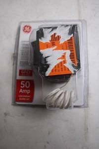 lot 300 image: GE 50 Amp 120240VAC GFCI Circuit Breaker