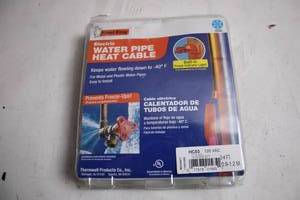 lot 306 image: Prestone Electric Water Pipe Heat Cable with Built-In Power Indicator