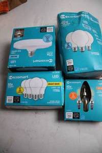 lot 349 image: Collection of Ecosmart LED Light Bulbs