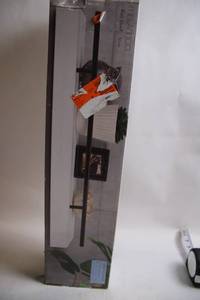 lot 355 image: Melannco Wall-Mounted Rail Shelf, 24 Inches, White