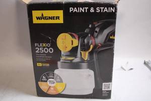 lot A-374 image: Wagner Flexio 2500 Two-Speed Handheld Paint Sprayer