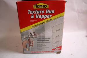 lot 391 image: Homax Texture Gun & Hopper Professional Grade Tool