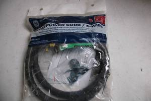 lot 394 image: GE Range Power Cord 4-Wire 4ft Universal Fit