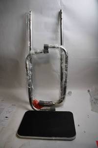 lot 404 image: DMI Foot Stool with Handrail, 300 lbs Capacity