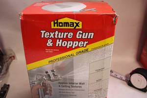 lot 438 image: Homax Texture Gun and Hopper Professional Grade
