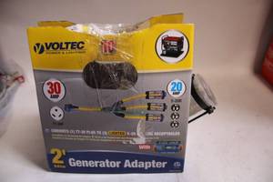 lot 442 image: Voltec 2 Generator Adapter with Lighting