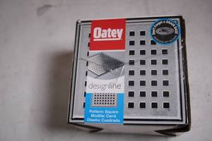 lot 450 image: Oatey Designline 4 x 4 Square Shower Drain Cover