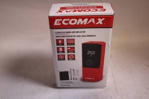 lot 476 image: Ecomax Cordless Mini Air Inflator with Digital Display