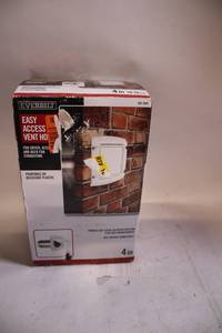 lot 481 image: Everbilt Easy Access Vent Hood 4 Inch for Dryer, Kitchen, and Bath Exhaust